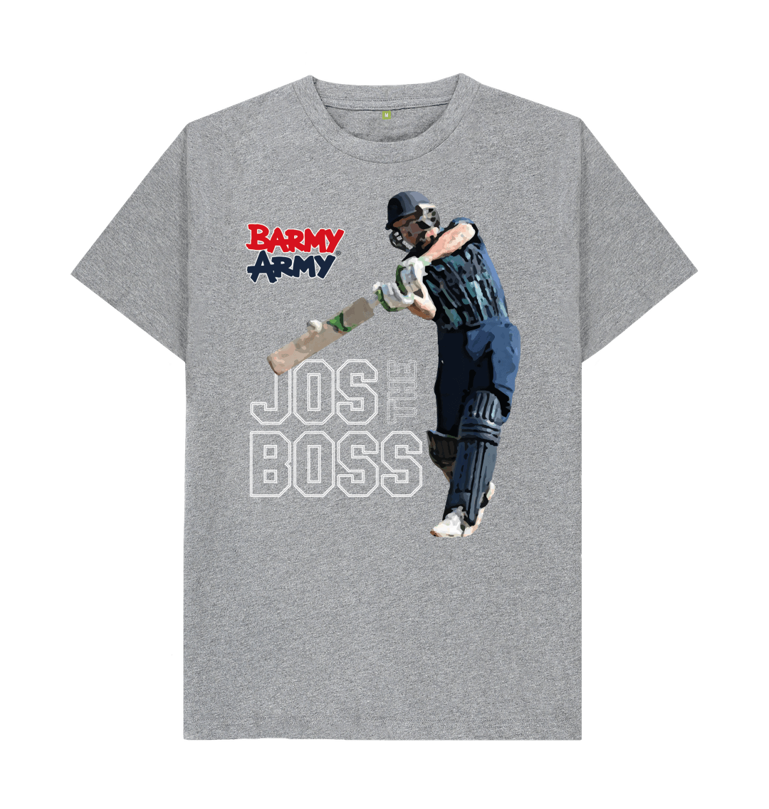 Athletic Grey Barmy Army The Boss Tee - Mens