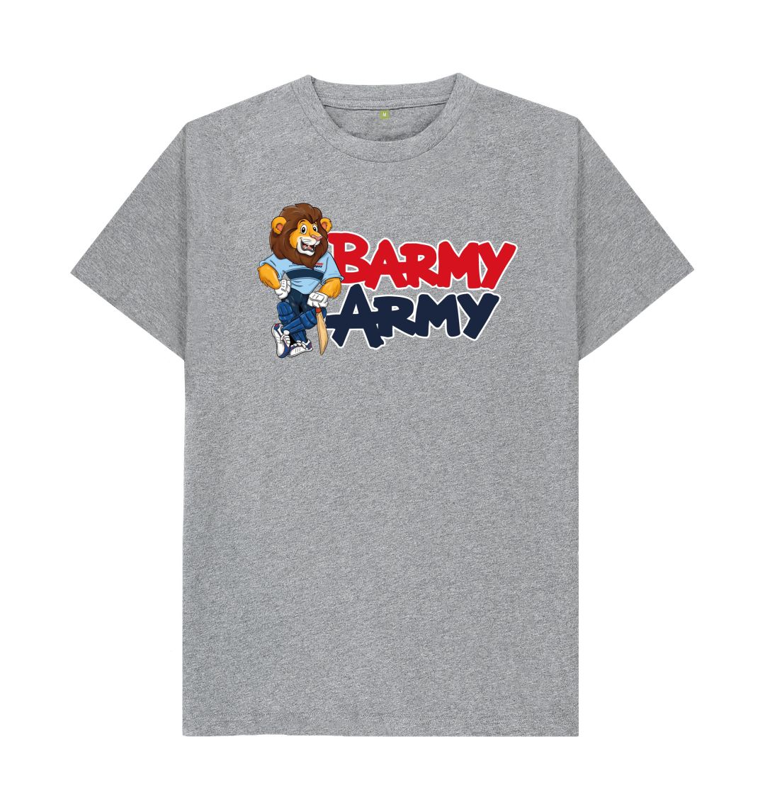 Athletic Grey Barmy Army Mascot Tee -Men's