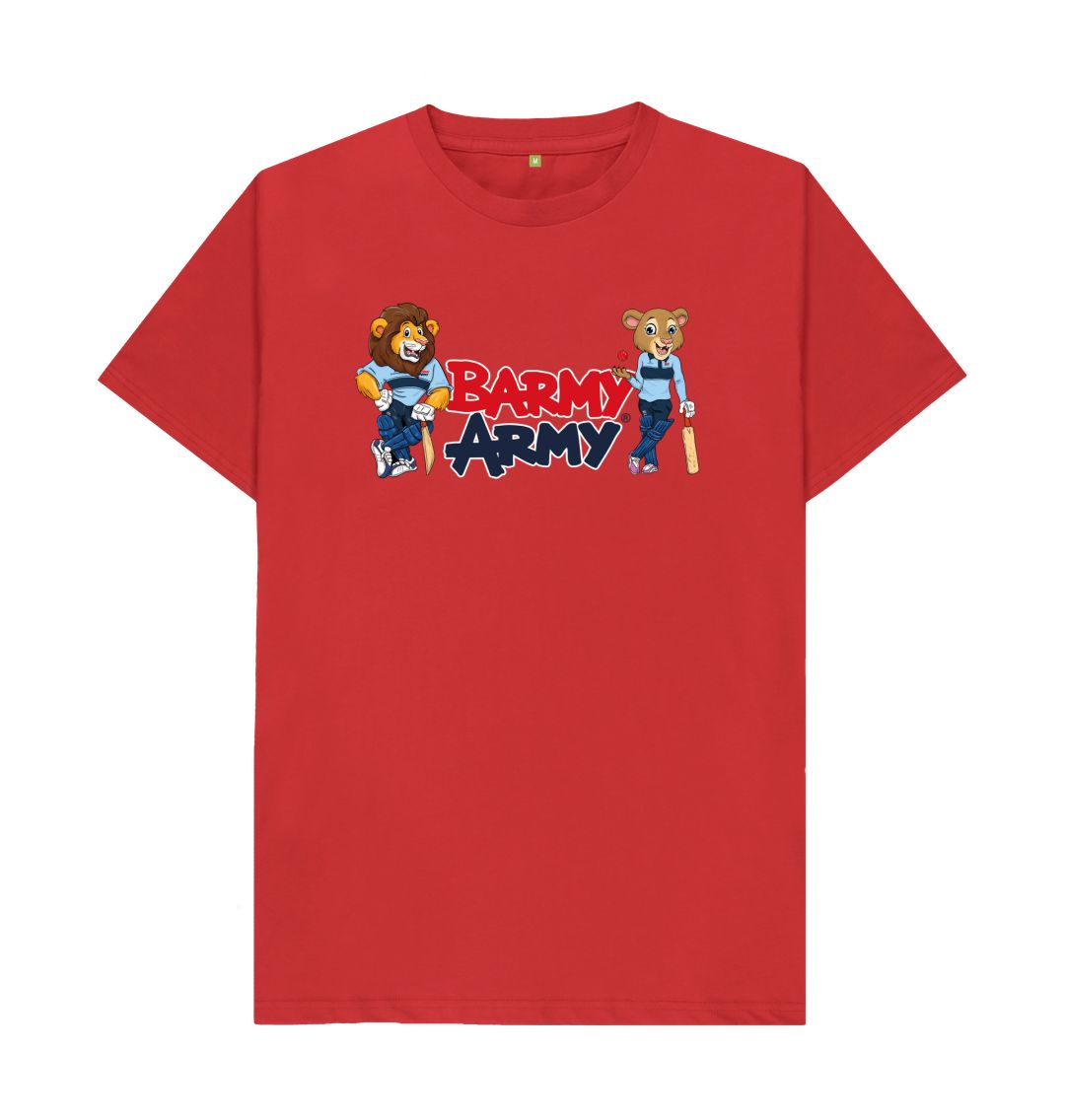 Red Barmy Army Mascots Tee - Men's