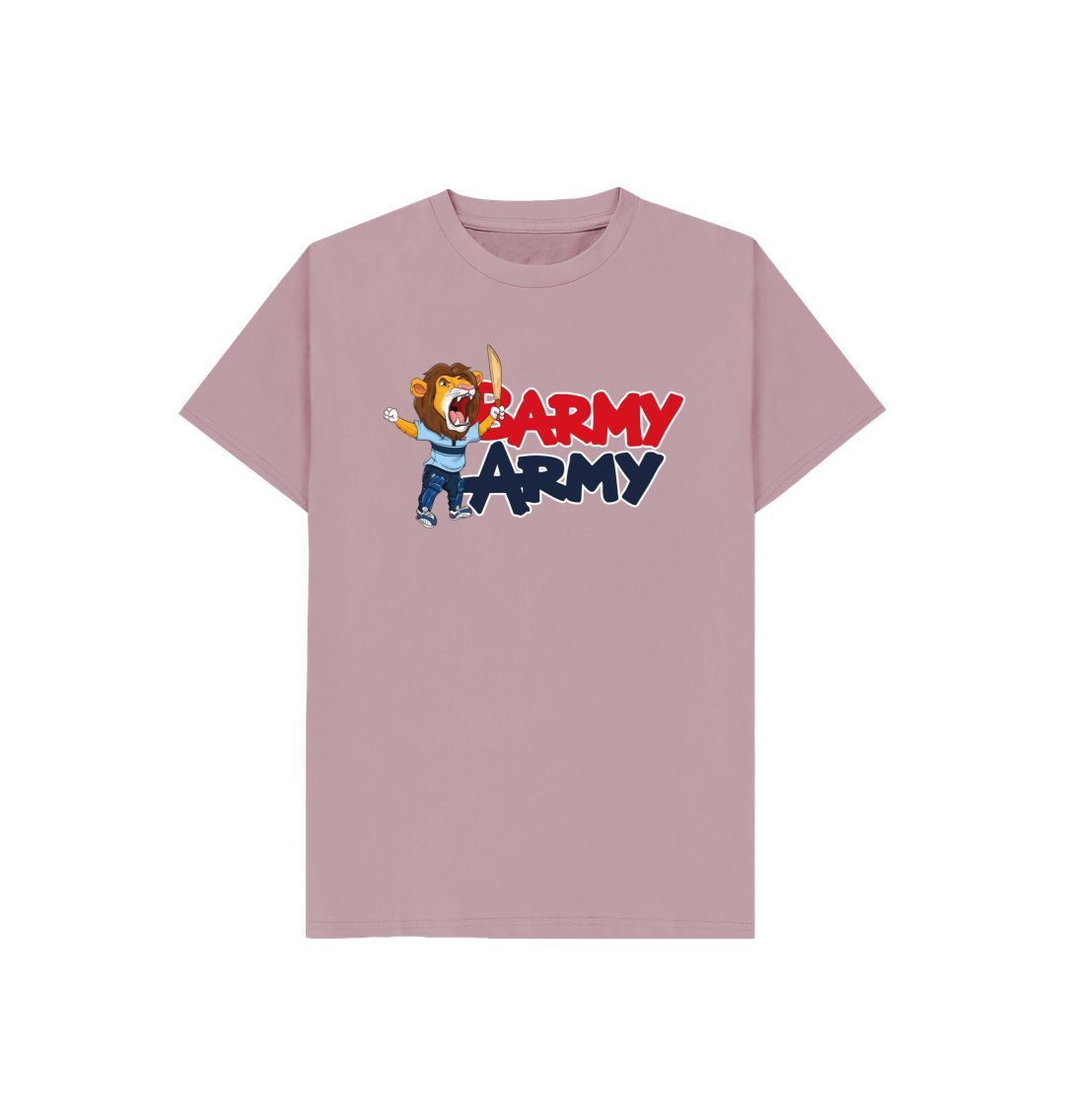 Mauve Barmy Army Mascot Ton Up Tee - Juniors