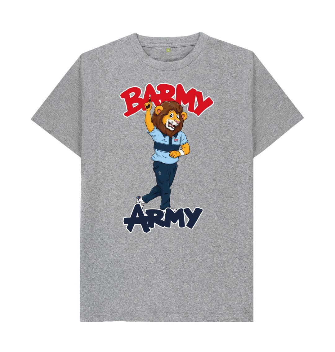 Athletic Grey Barmy Army Mascot Send Off Tees - Men's