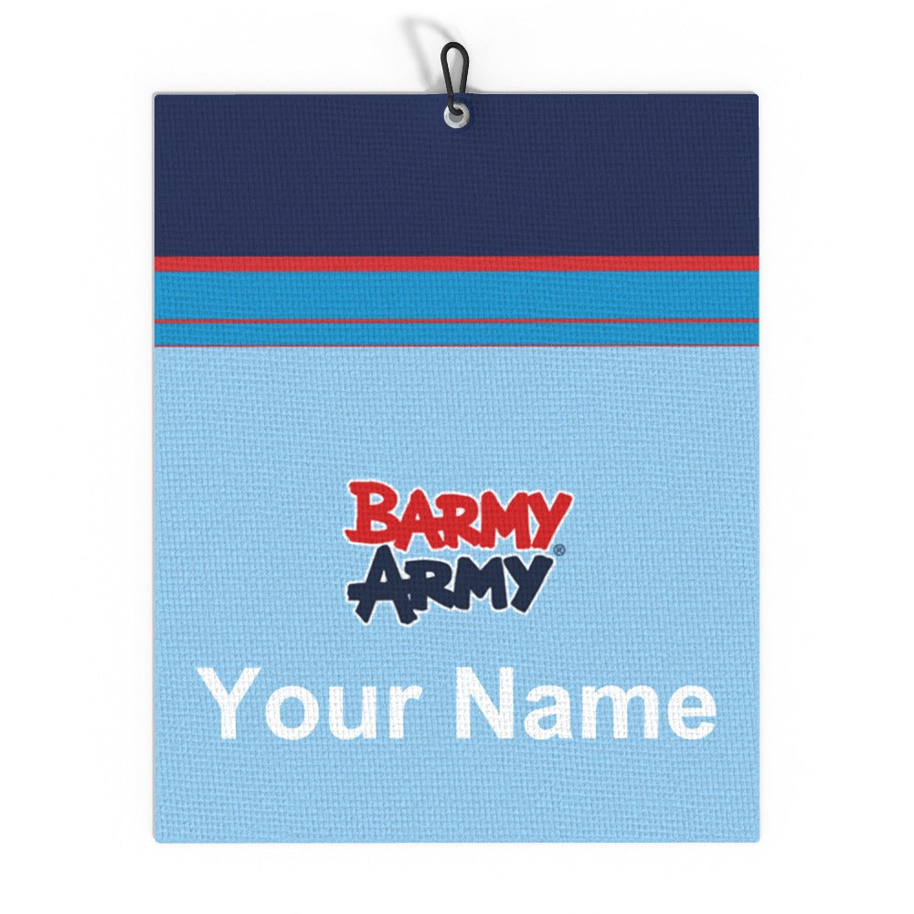 Barmy Army Golf Towel 2 - Personalised