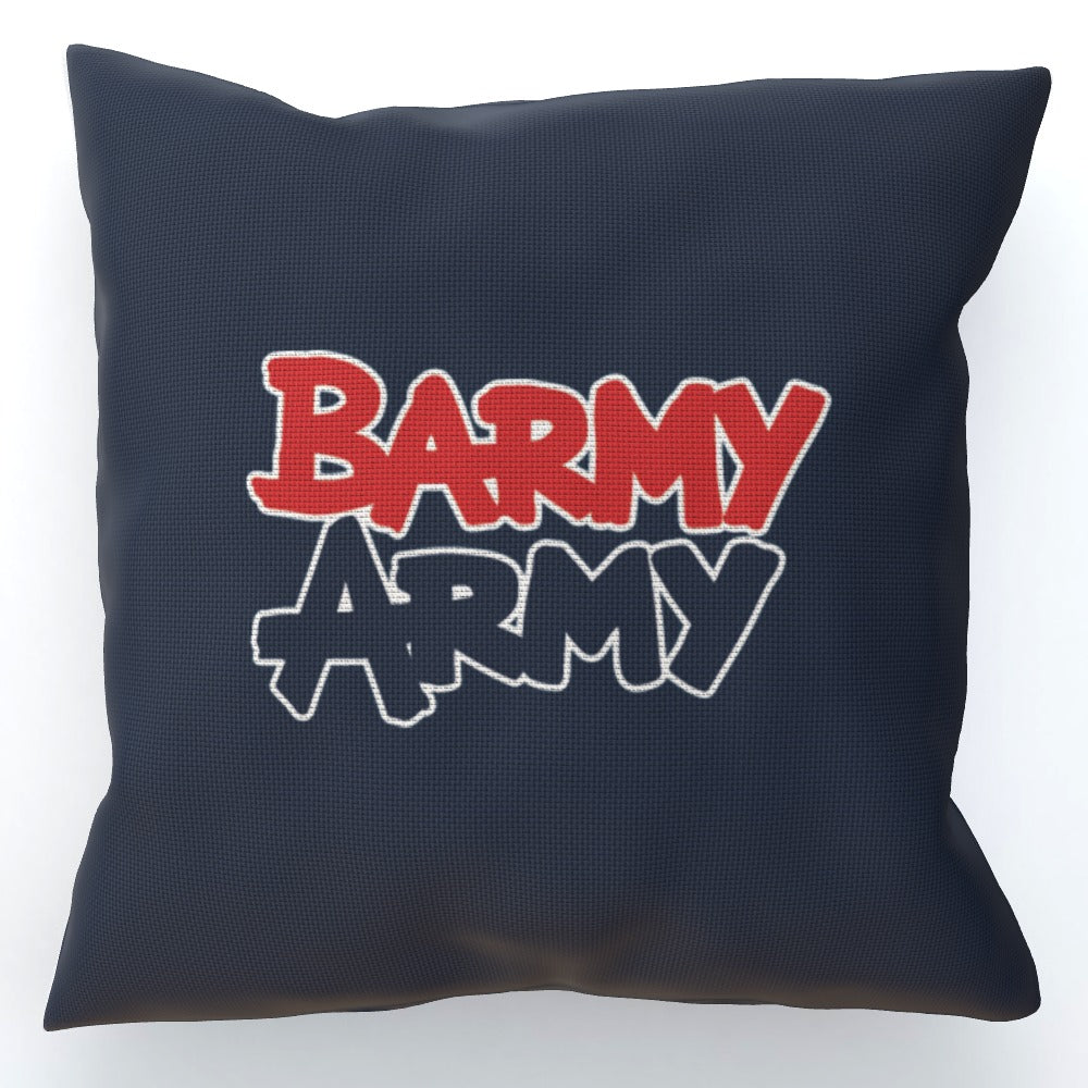 Barmy Army Cushion - Personalized
