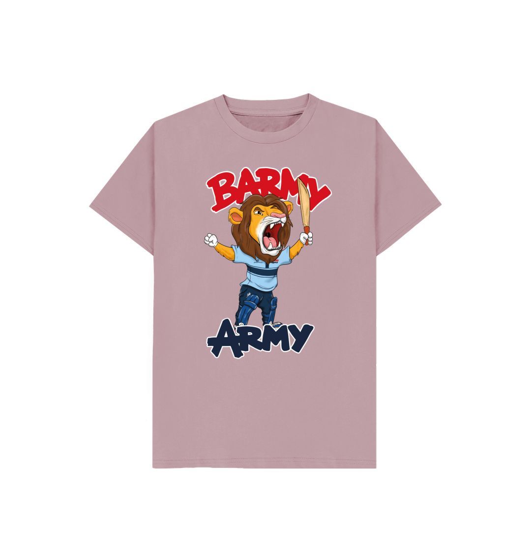 Mauve Barmy Army Mascot Ton Up Tees - Juniors