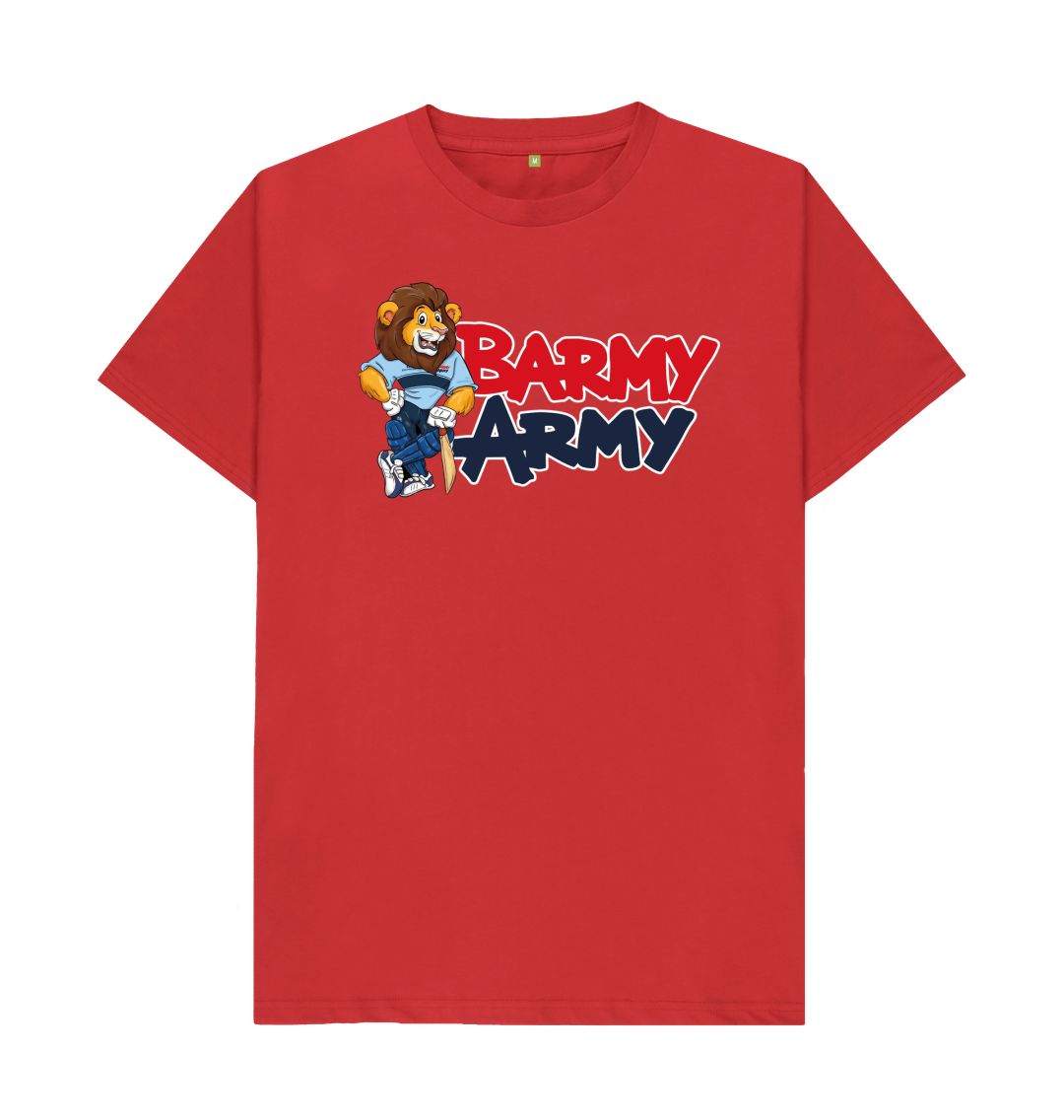 Red Barmy Army Mascot Tee -Men's